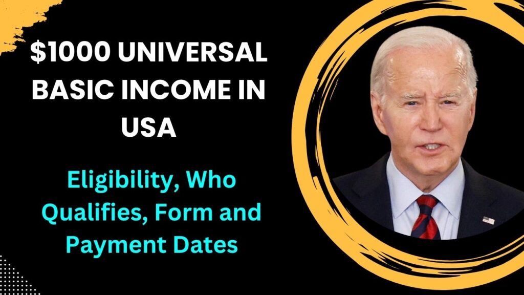 $1000 Universal Basic Income in USA