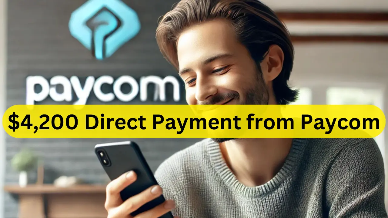 4,200 Direct Payment from Paycom